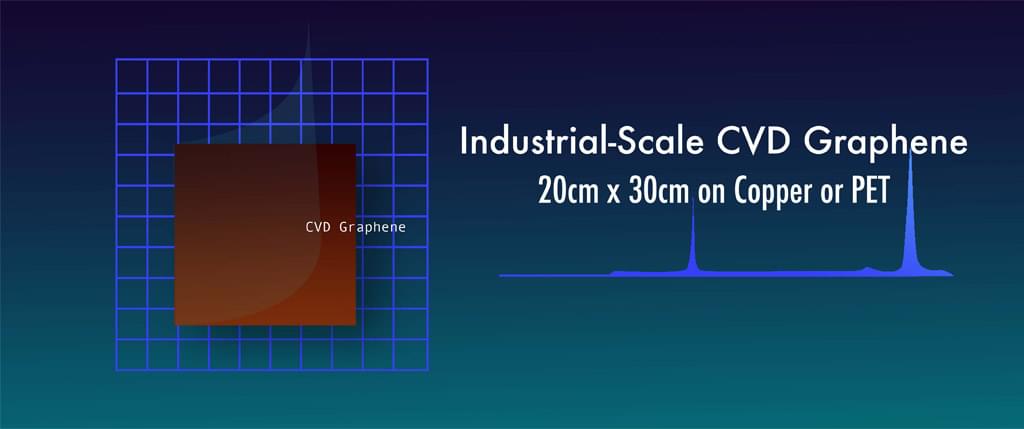 Industrial CVD Graphene 30x20cm