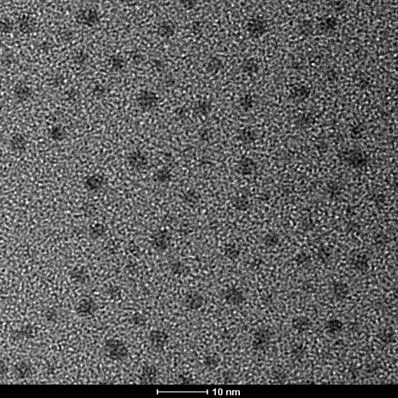 WS2 Quantum Dots-TEM